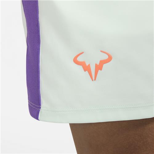 Nike Court Rafa Melbourne Mens Short 7in(Barely Green/Bright Mango)