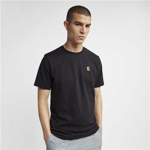 Nike Court Emblem Tee (Black)