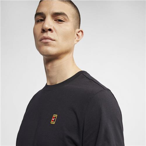 Nike Court Emblem Tee (Black)
