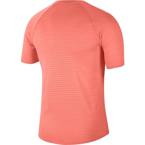 Nike Court Aeroreact Rafa Slam Mens SS Top (Bright Mango)