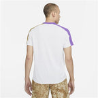 Nike Court Mens Breathe Slam Polo (White/Purple/Beige)