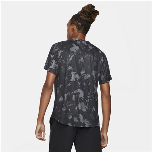 Nike Court Dri-Fit Victory Printed Mens Crew (Black/White)