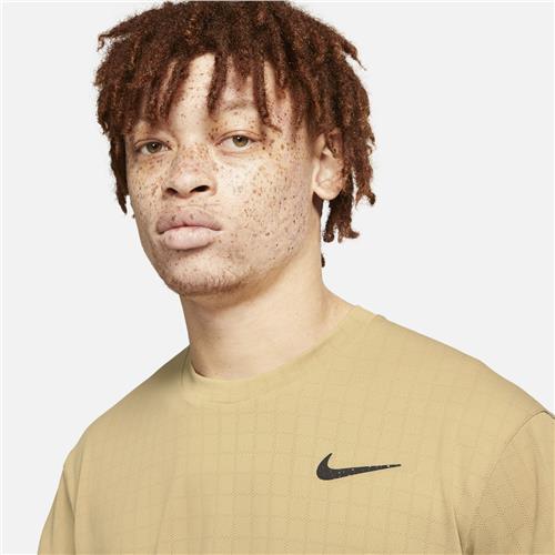 Nike Mens Breathe Slam Crew (Parachute Beige/Black)