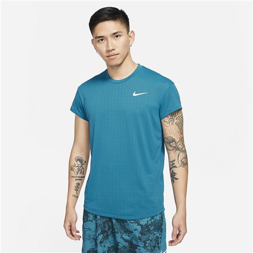 Nike Court Mens Breathe Slam Top (Teal)