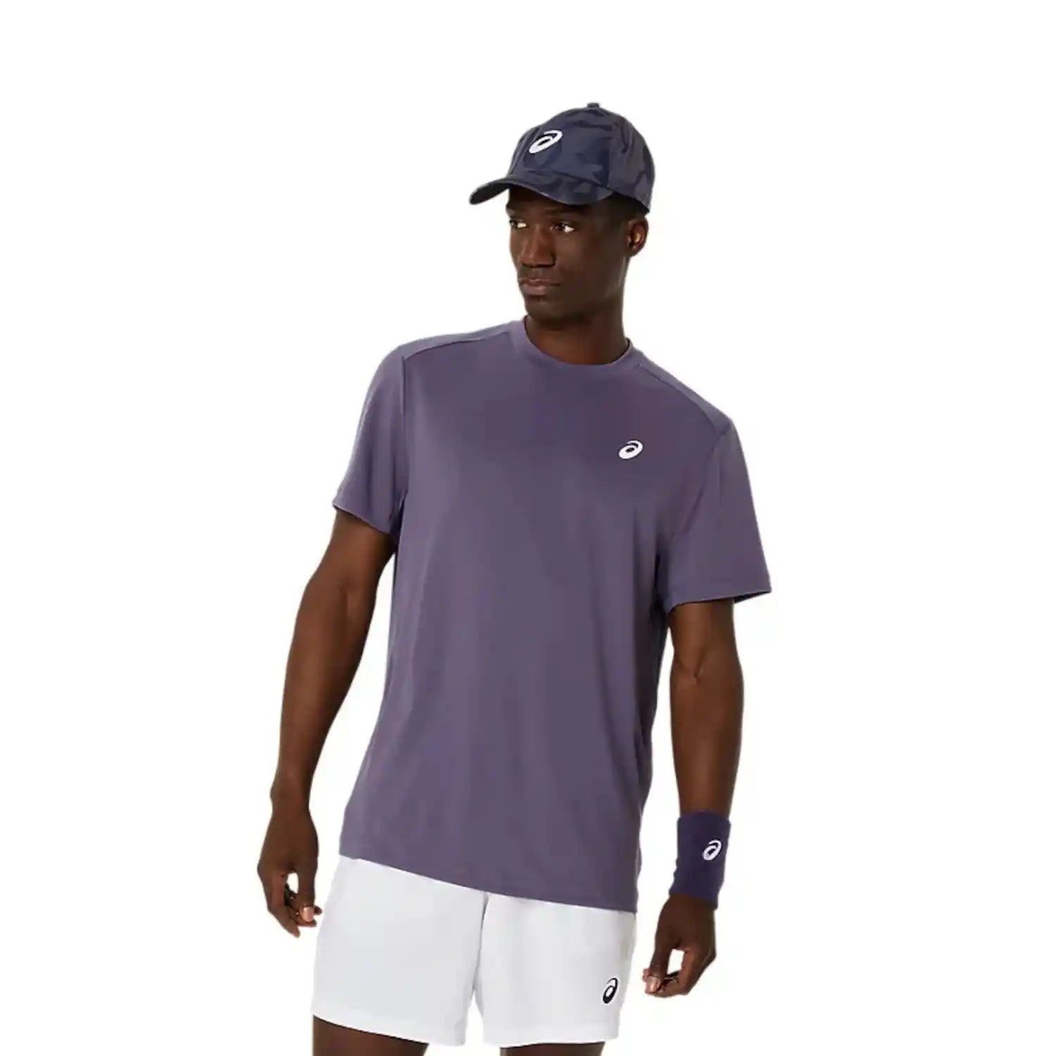 Asics Court SS Men's Top (Greyish Purple)