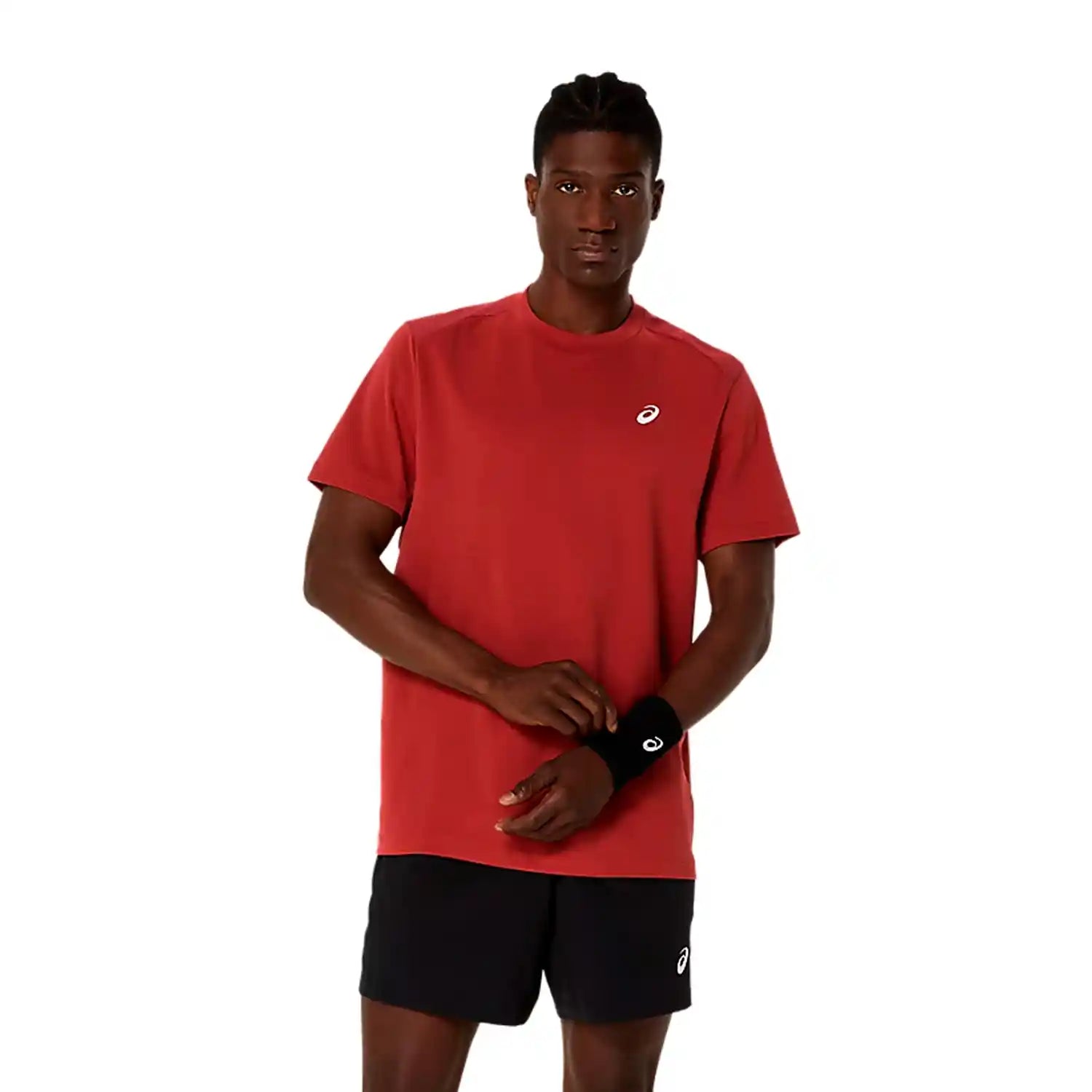 Asics Court SS Top (Burnt Red)