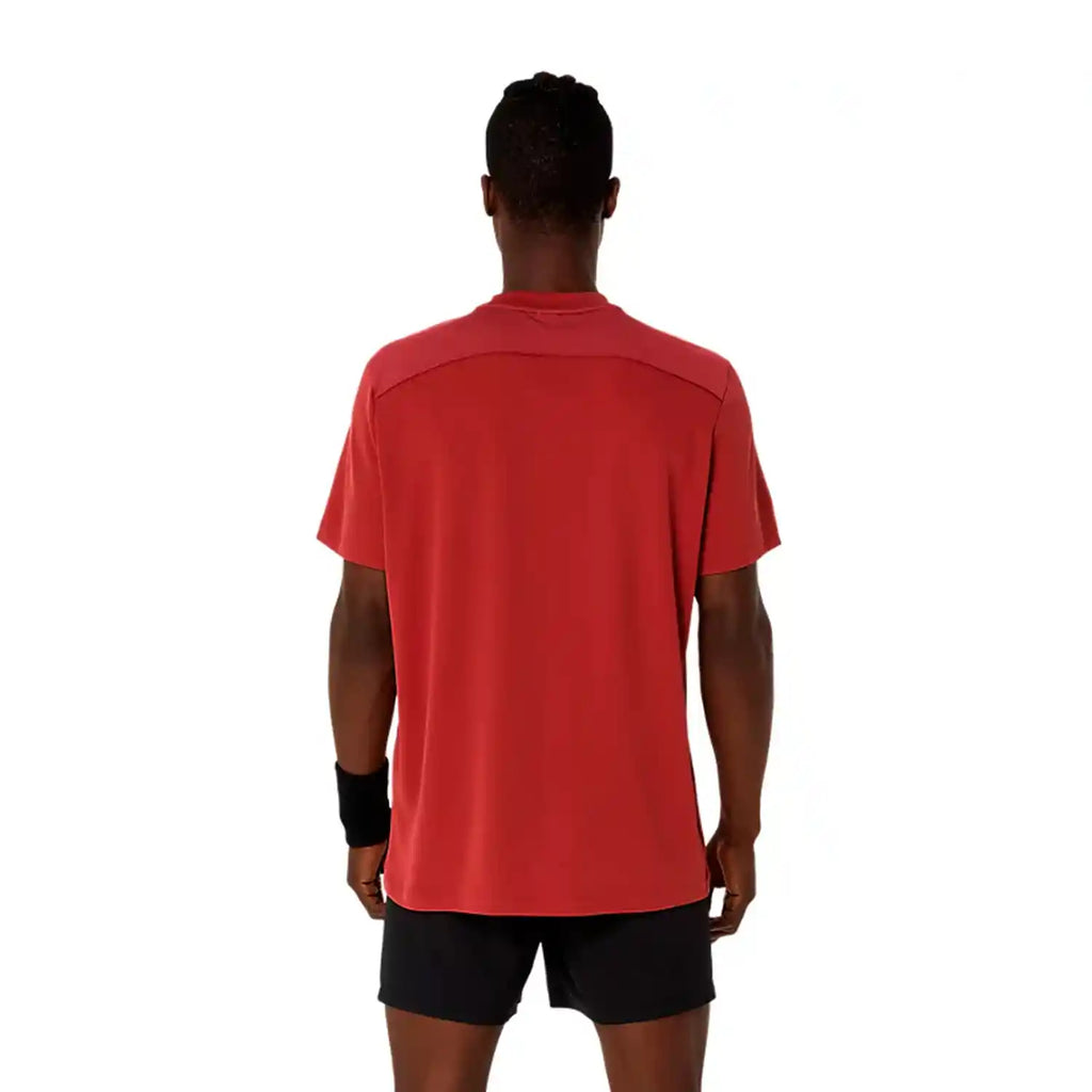 Asics Court SS Top (Burnt Red)