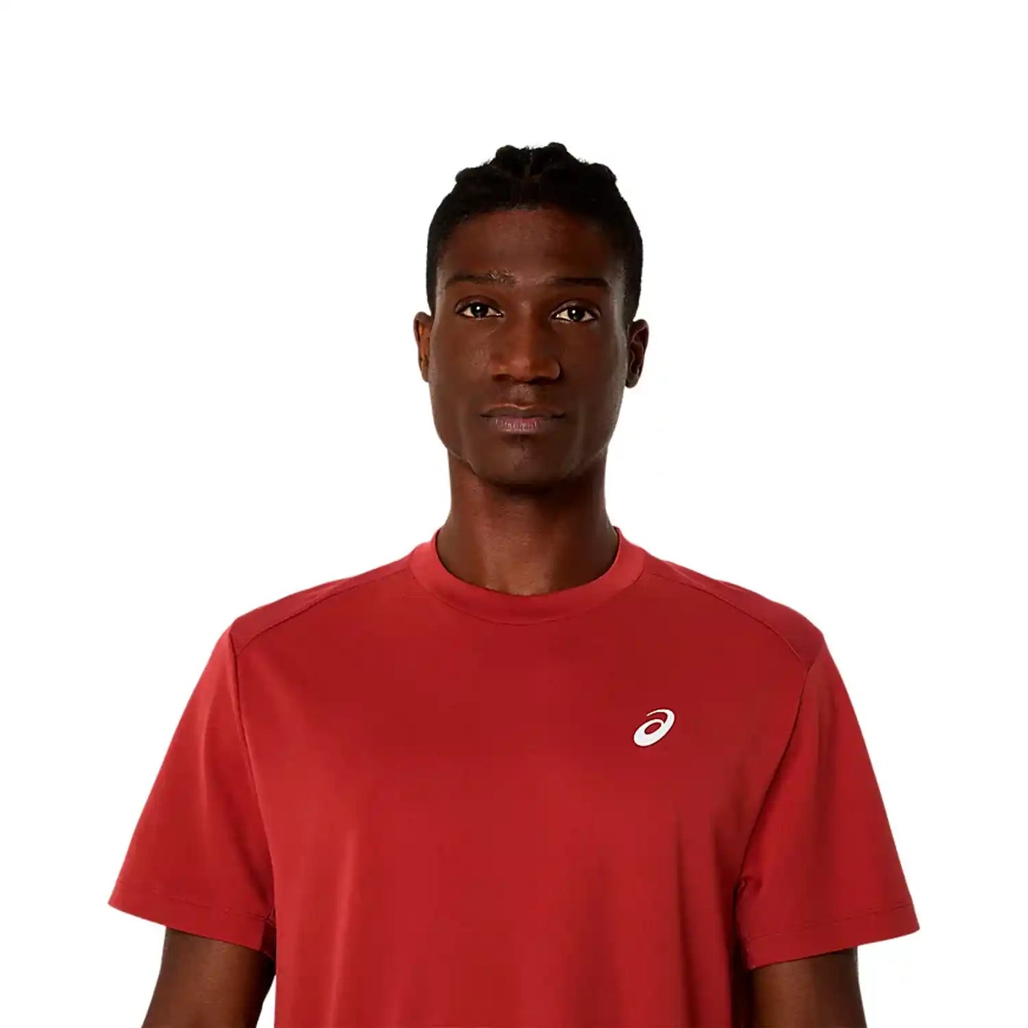 Asics Court SS Top (Burnt Red)