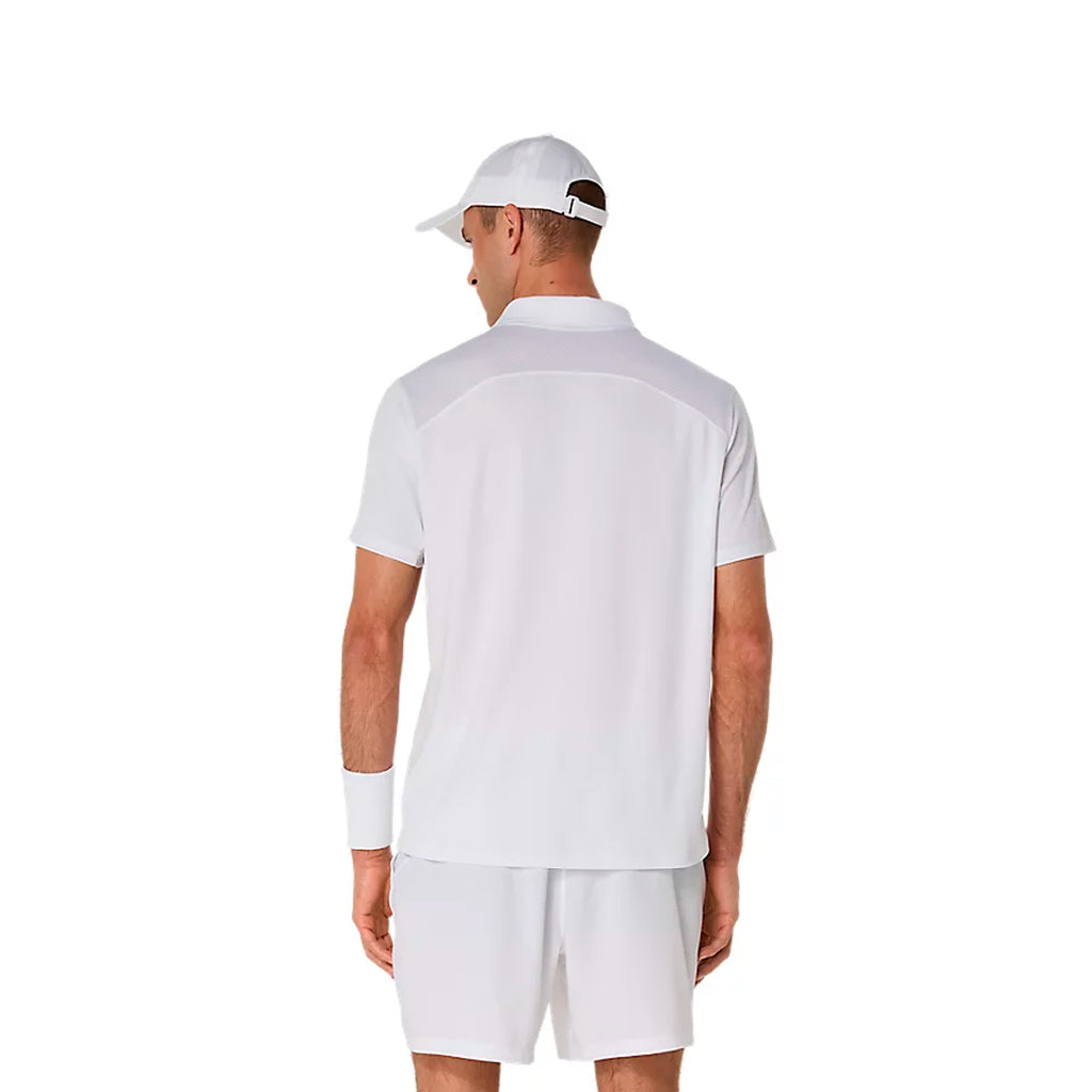 Asics Court Men's Polo (Brilliant White)