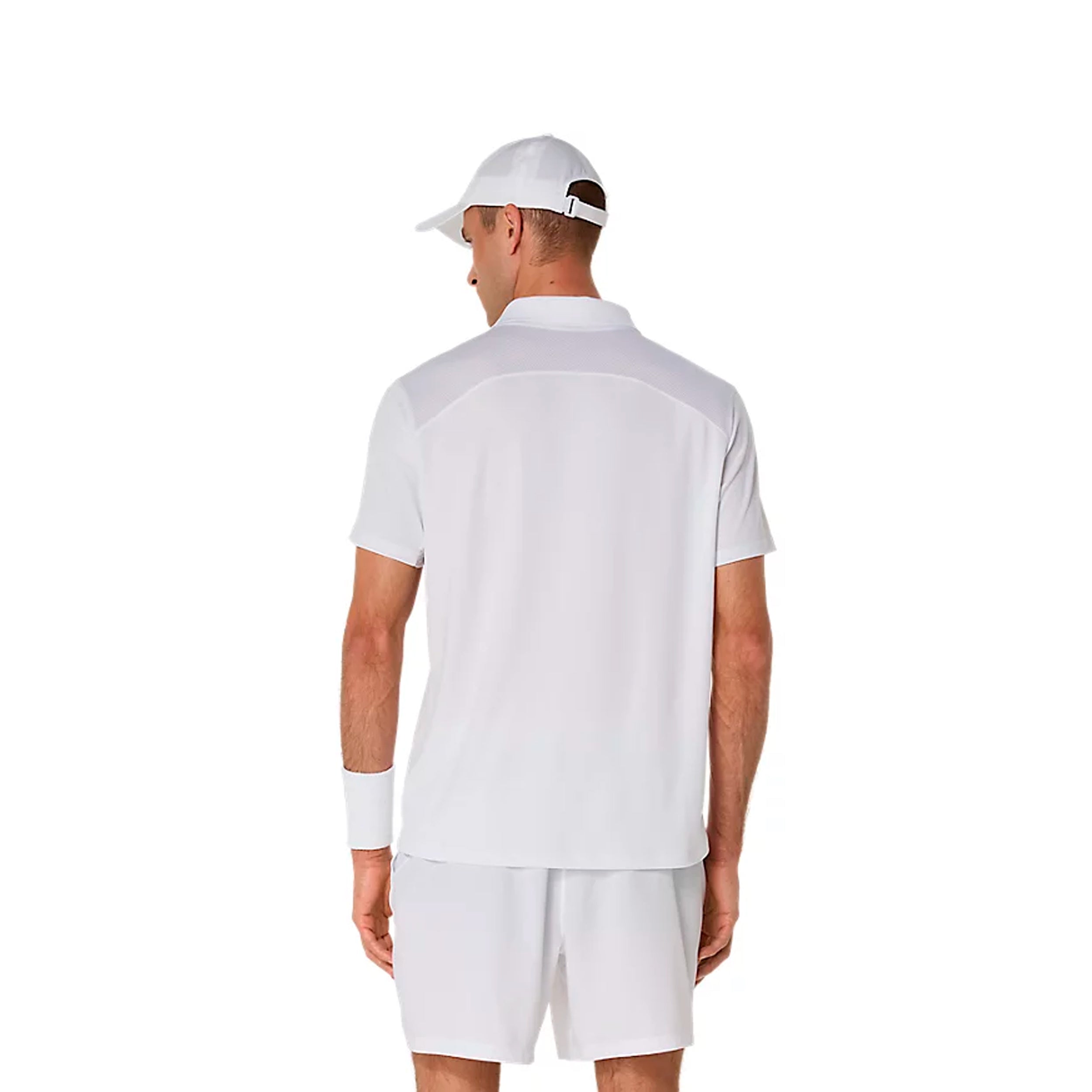 Asics Court Men's Polo (Brilliant White)