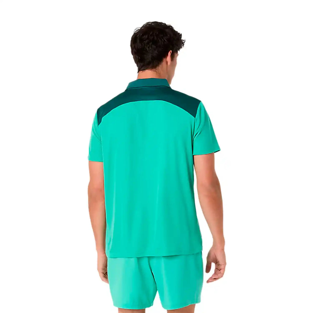 Asics Court Men's Polo (Aurora Green)