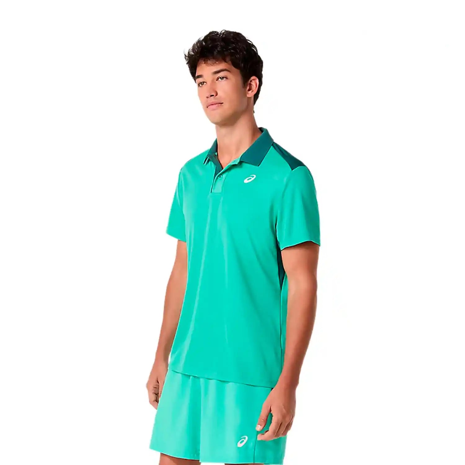 Asics Court Men's Polo (Aurora Green)