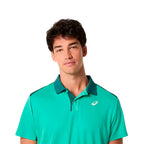Asics Court Men's Polo (Aurora Green)
