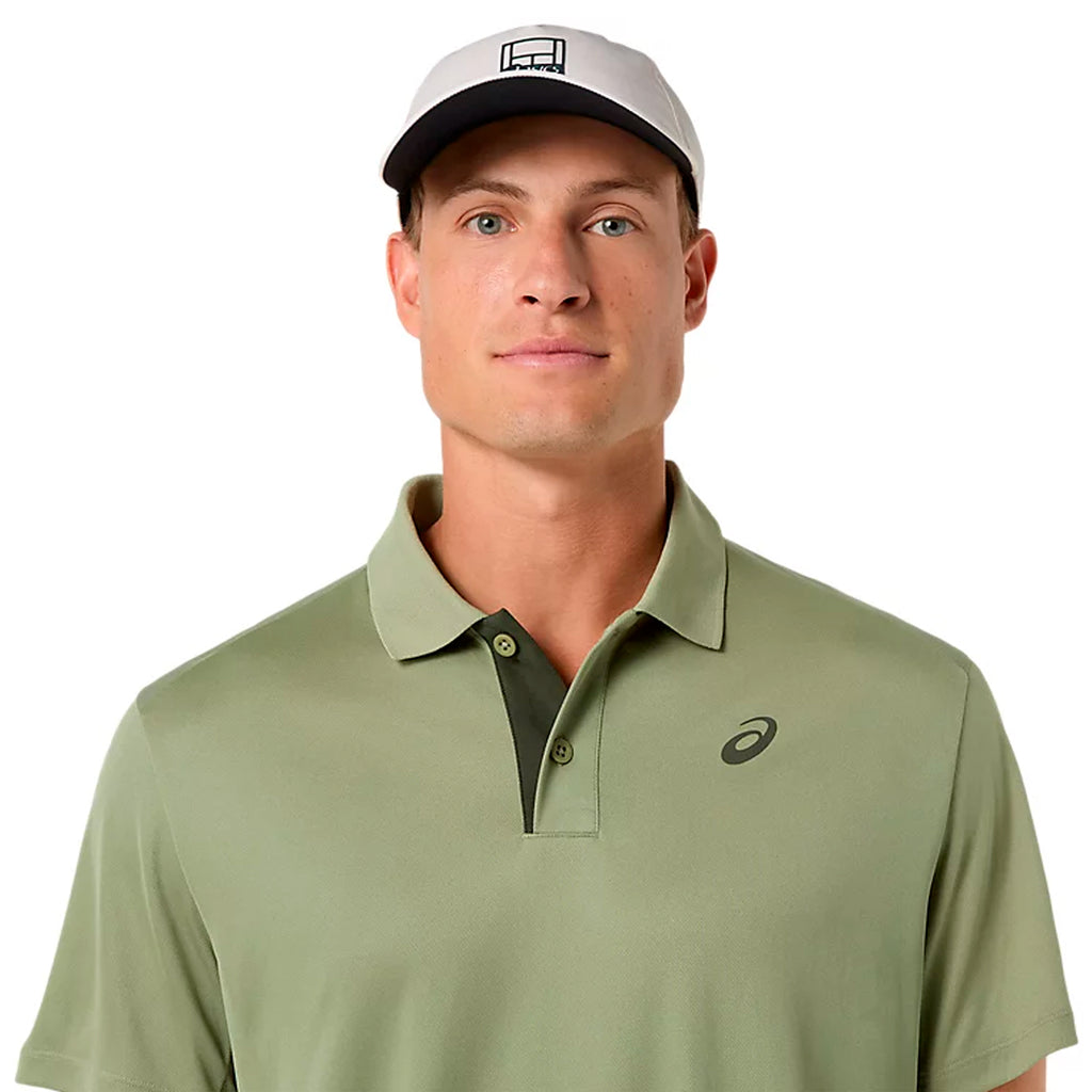 Asics Court Men's Polo (Khaki Green)