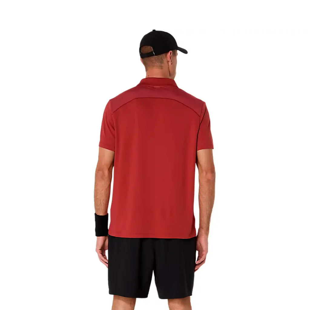 Asics Court Men's Polo (Burnt Red)