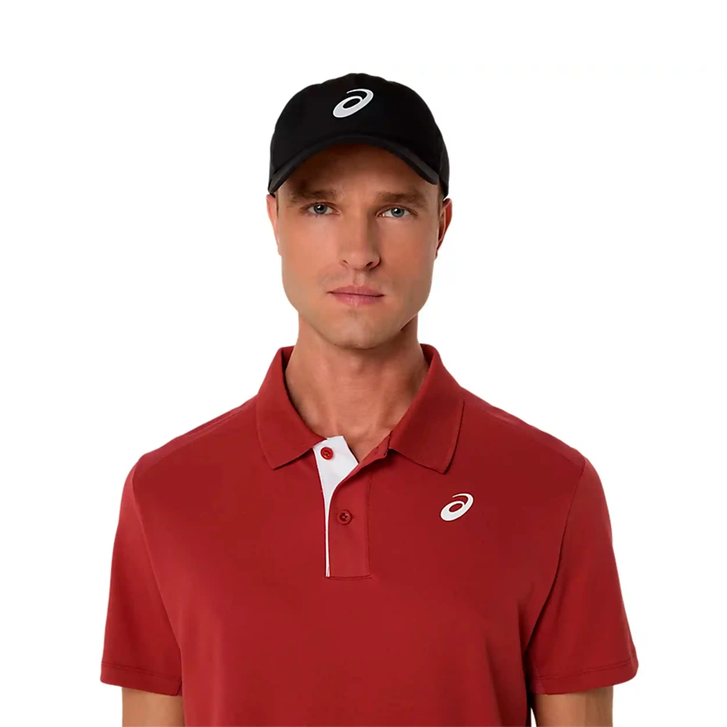 Asics Court Men's Polo (Burnt Red)