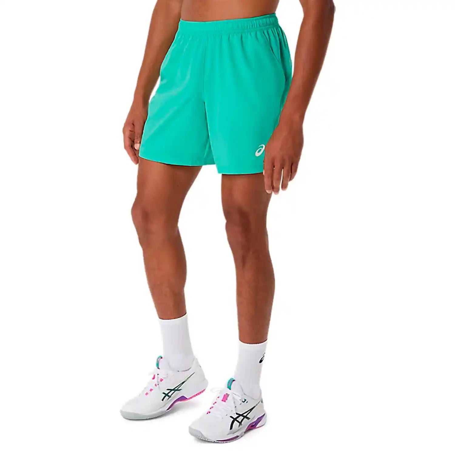 Asics Court 7In Men's Short (Aurora Green)