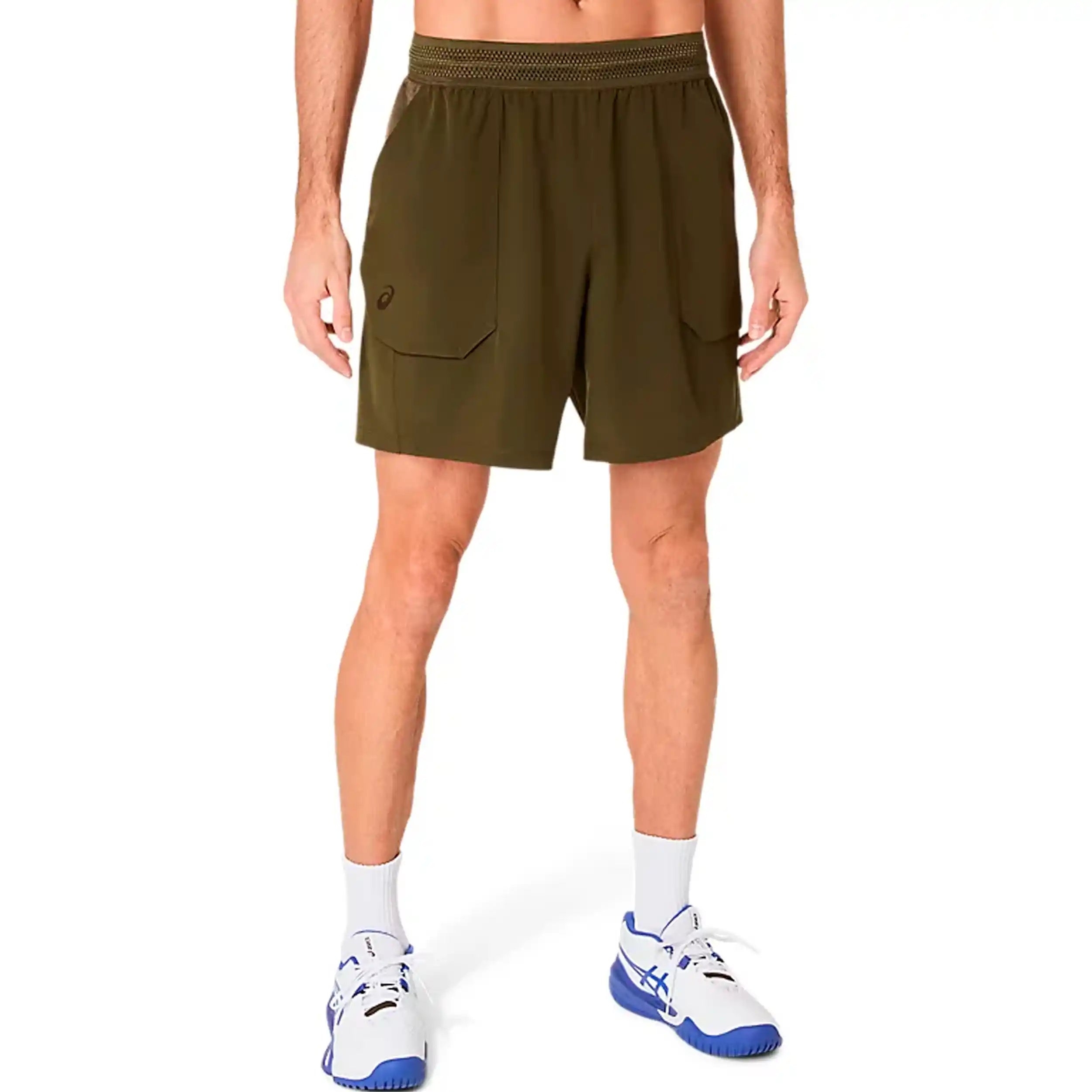Asics Match 7 inch Short (Brown Stone)