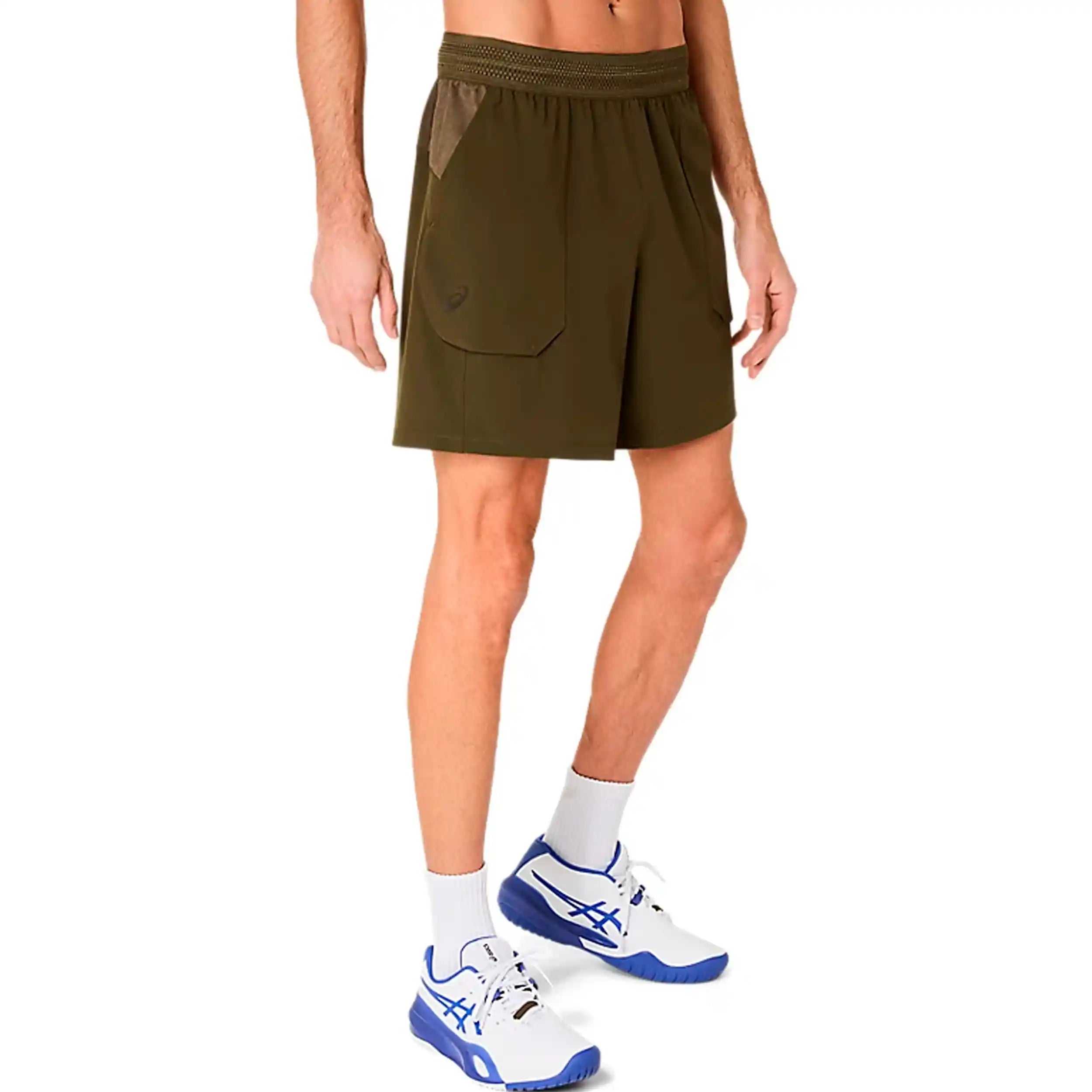 Asics Match 7 inch Short (Brown Stone)