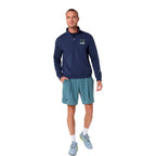 Asics Court Core Graphic Half Zip Sweatshirt (Midnight)