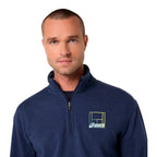 Asics Court Core Graphic Half Zip Sweatshirt (Midnight)