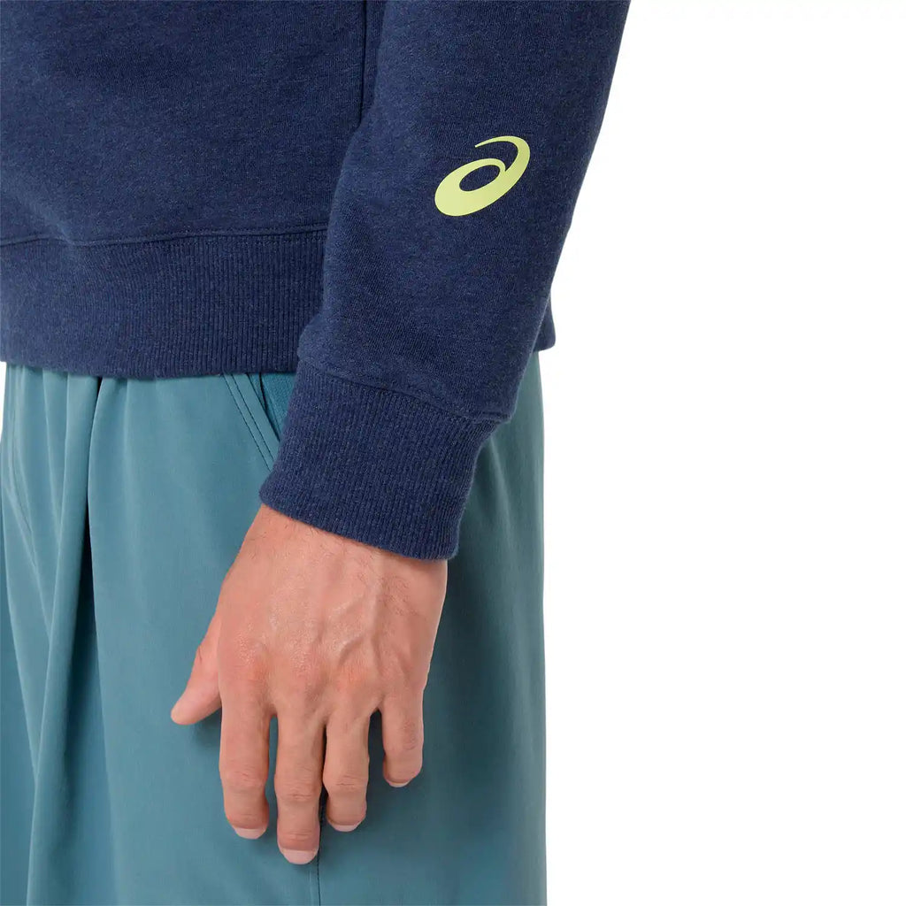 Asics Court Core Graphic Half Zip Sweatshirt (Midnight)