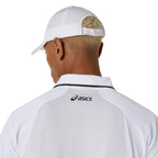 Asics Match Short Sleeve Men's Polo (Brilliant White)