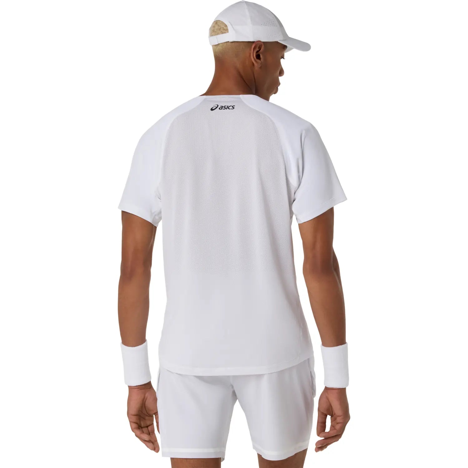 Asics Match Short Sleeve Men's Top (Brilliant White)