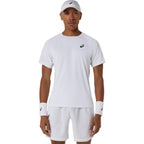 Asics Match Short Sleeve Men's Top (Brilliant White)