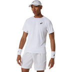 Asics Match Short Sleeve Men's Top (Brilliant White)