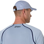 Asics Match Short Sleeve Men's Top (Grey Blue)
