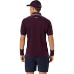 Asics Match Jacquard Men's SS Polo (Aubergine)