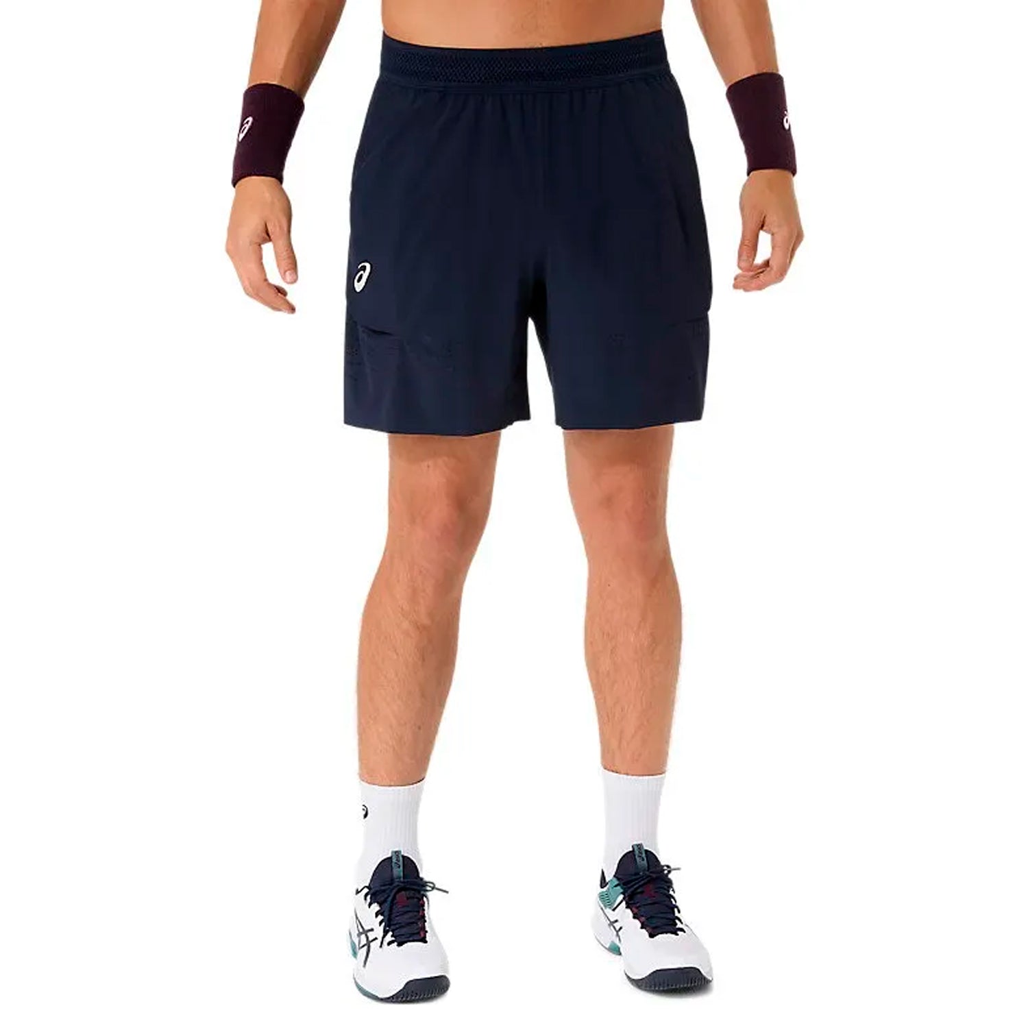 Asics Match Laser Cut 7 Inch Short (Midnight)