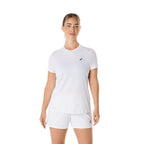 Asics Court Short Sleeve Top (Brilliant White)