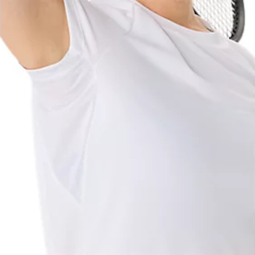 Asics Court Short Sleeve Top (Brilliant White)