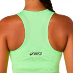 Asics Match Jacquard Crop Top (Illuminate Green)