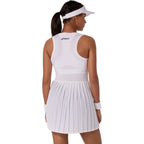 Asics Match Pleat Dress (Brilliant White)