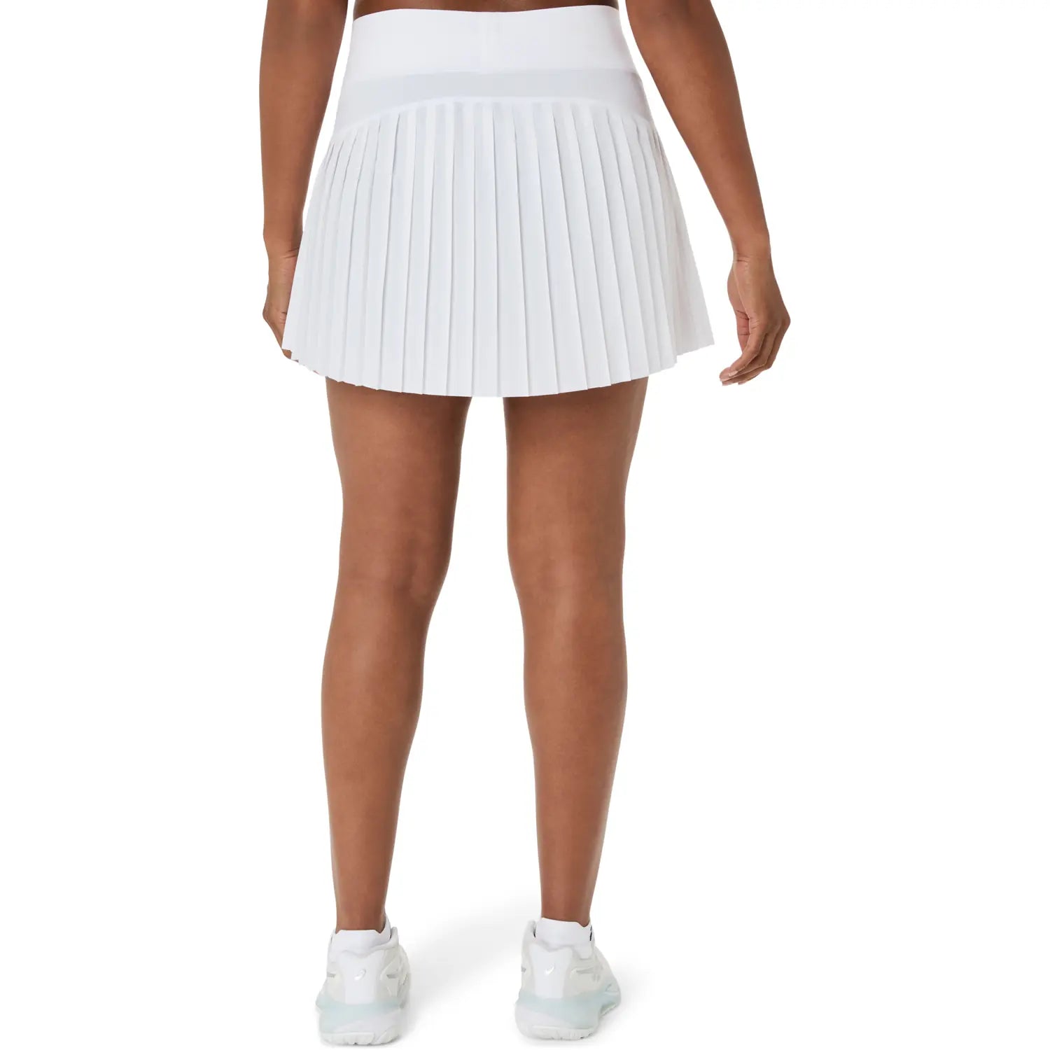Asics Match Pleat Skirt (Brilliant White)