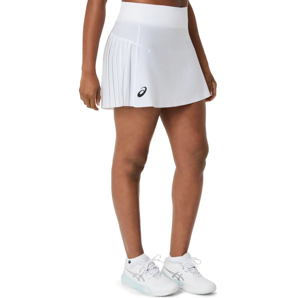 Asics Match Pleat Skirt (Brilliant White)
