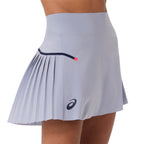 Asics Match Pleat Skirt (Grey Blue)