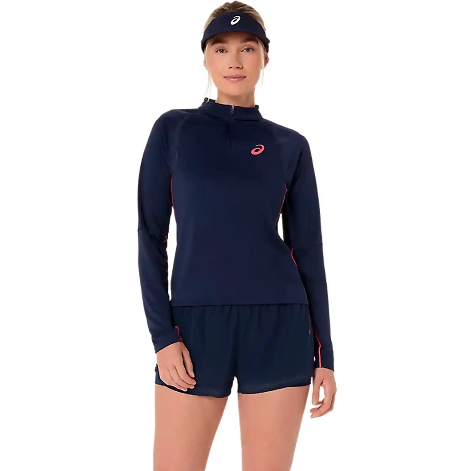Asics Match 1/2 Zip LS Top (Midnight)