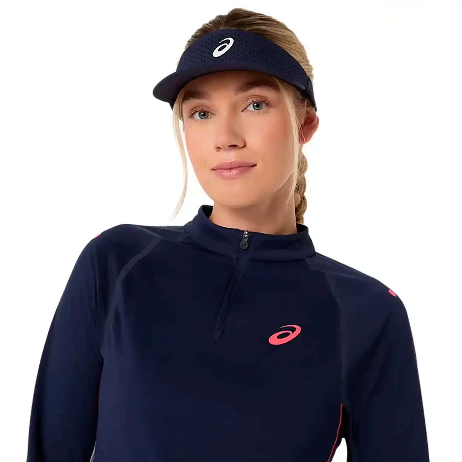 Asics Match 1/2 Zip LS Top (Midnight)