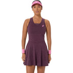 Asics Match Jacquard Dress (Dark Aubergine)