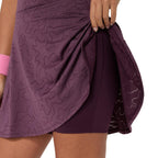 Asics Match Jacquard Dress (Dark Aubergine)
