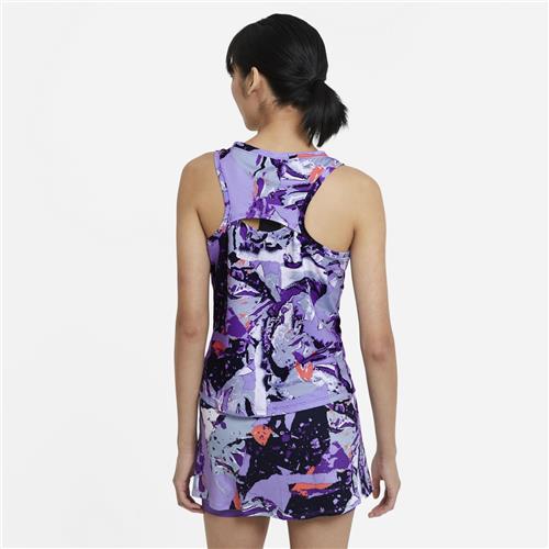 Nike Court Womens Victory Tank (Wild Berry/Bright Mango)