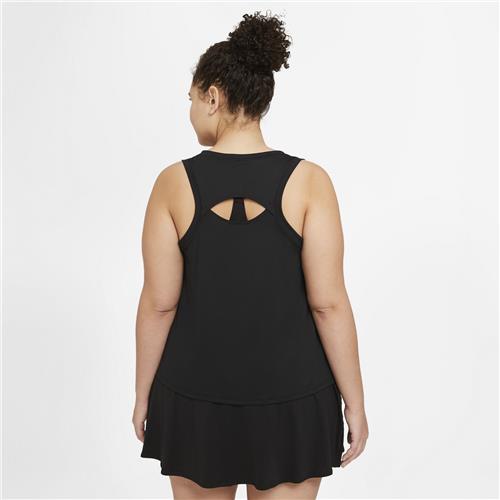 Nike Court Victory Womens Tank (Black/White)