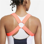 Nike Court Slam Melbourne Womens Tank (White/Obsidian/Bright Mango)