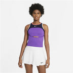 Nike Court Slam Melbourne Womens Tank (Wild Berry/Obsidian/Bright Mango/White)