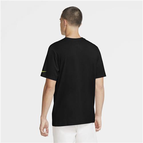 Nike Rafa Dri-Fit Cotton Tee (Black/Lime)