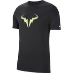 Nike Rafa Dri-Fit Cotton Tee (Black/Lime)